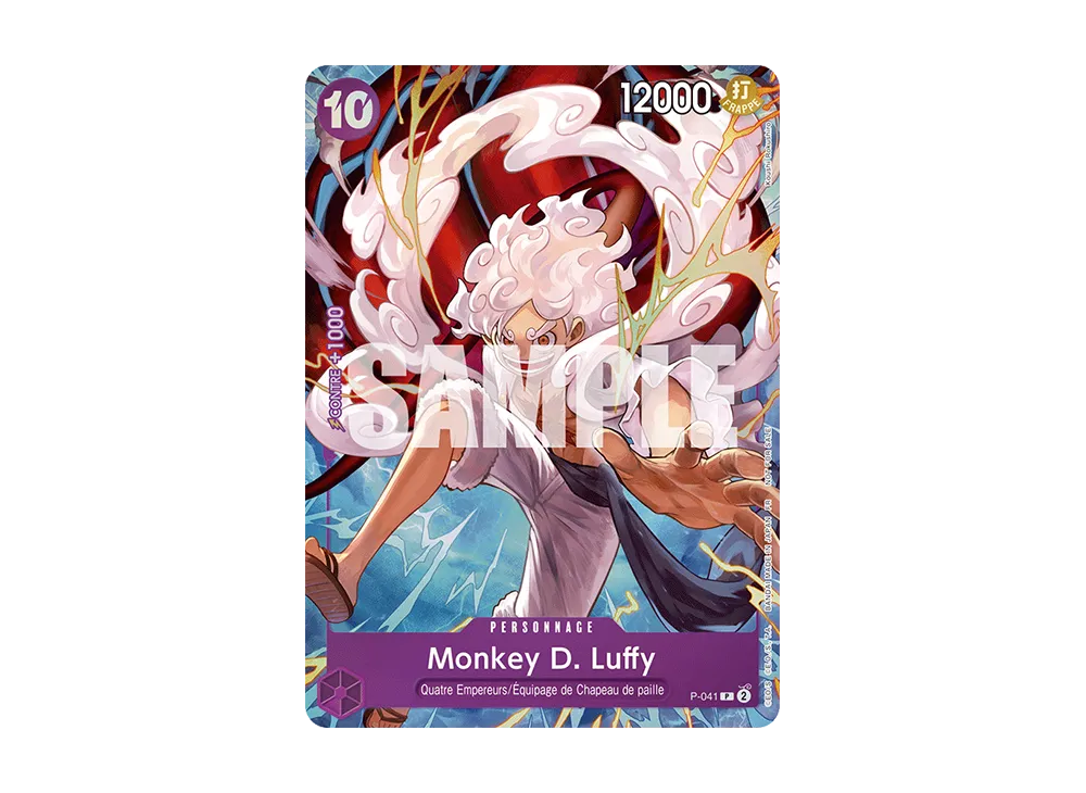モンキー・D・ルフィ P [P-041] (BANDAI CARD GAMES Fest23-24 World