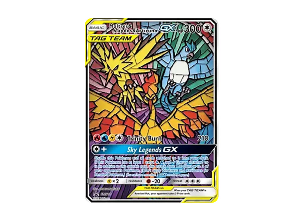 ファイヤー&サンダー&フリーザーGX P [SM210]【英語版】(サン&ムーン