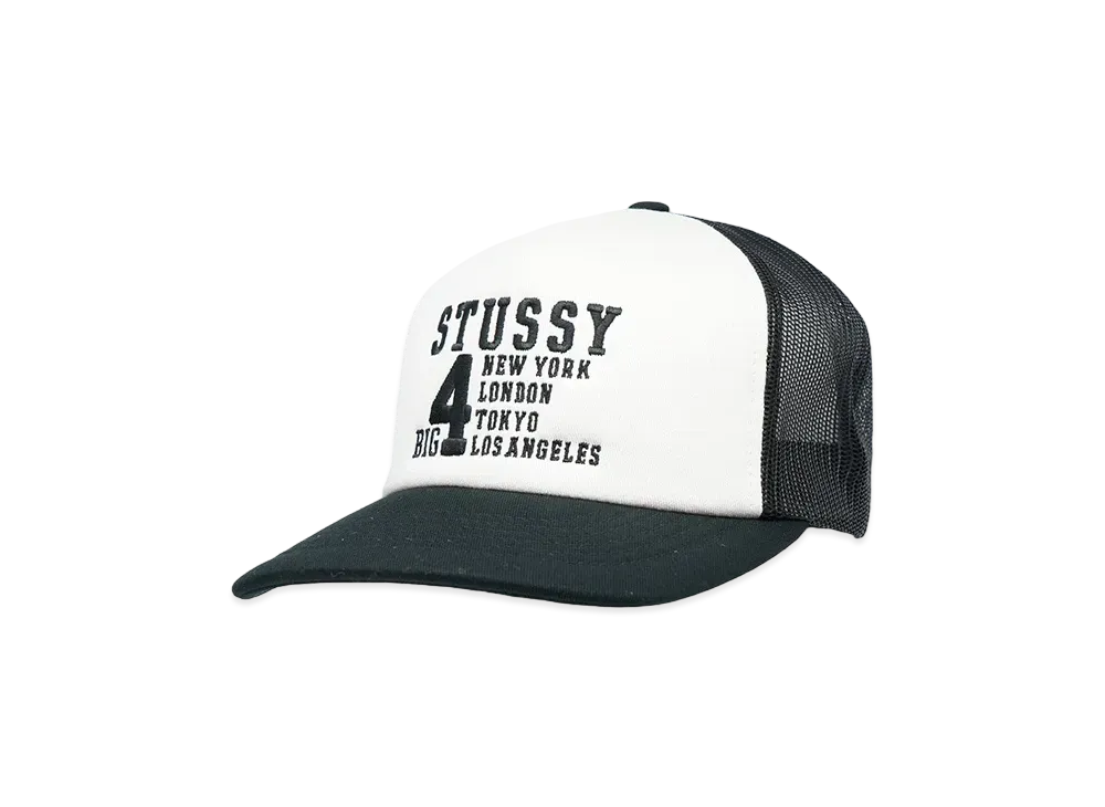 Stussy Big4 Trucker Cap 