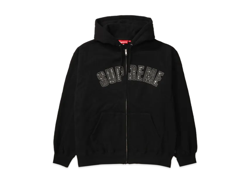 Supreme x B.B. Simon Zip Up Hooded Sweatshirt 