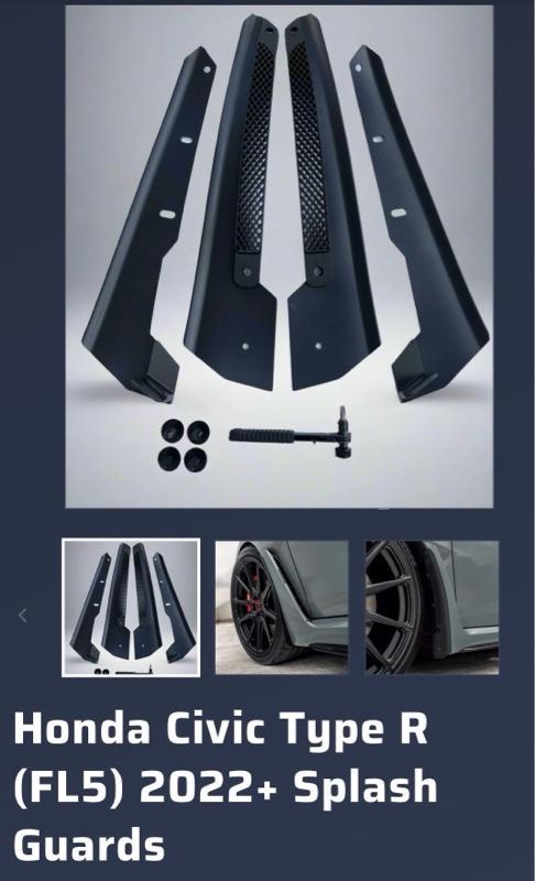 Megachip Solutions Splash Guards のパーツレビュー | シビックタイプ