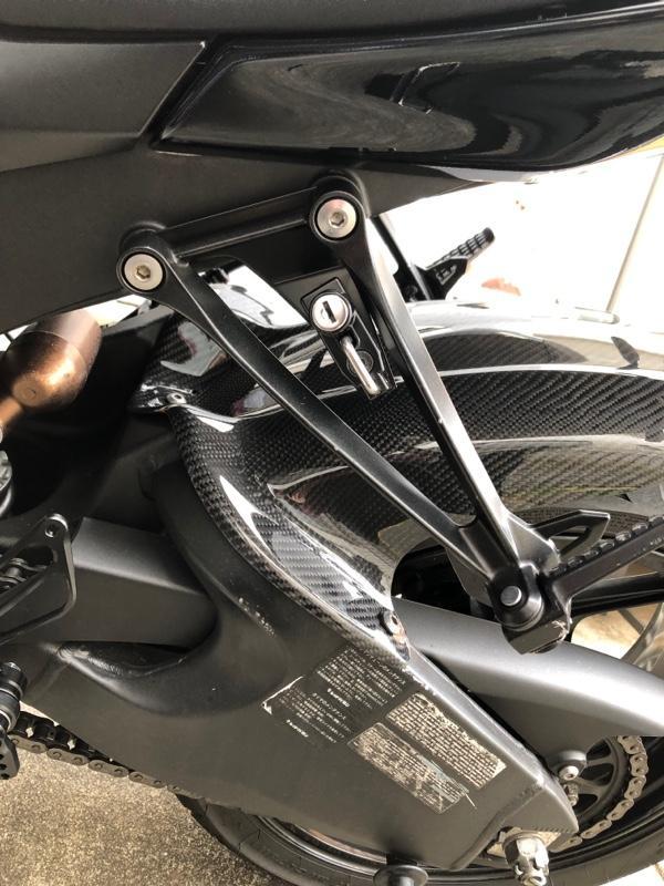 KAWASAKI ヘルメットホルダー のパーツレビュー | ZX-10R(シシン