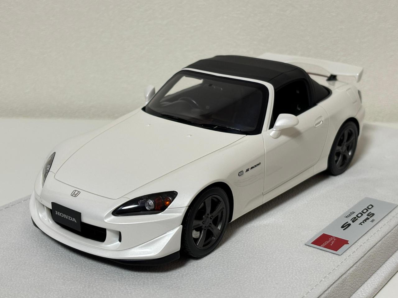 EIDOLON 1/18 Honda S2000 (AP2) Type S 2007 プラチナムホワイト
