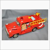 野村トーイ フリクショントーイ 日産FS681型 消防ポンプ車｜覆面えるの