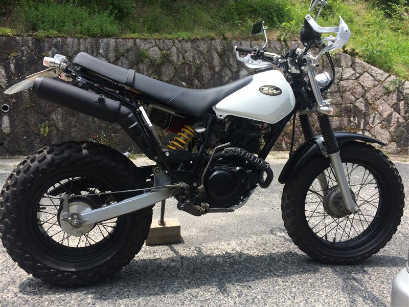 TW純正シート（ヤマハ TW200）by fukuchan. Kawasaki - みんカラ