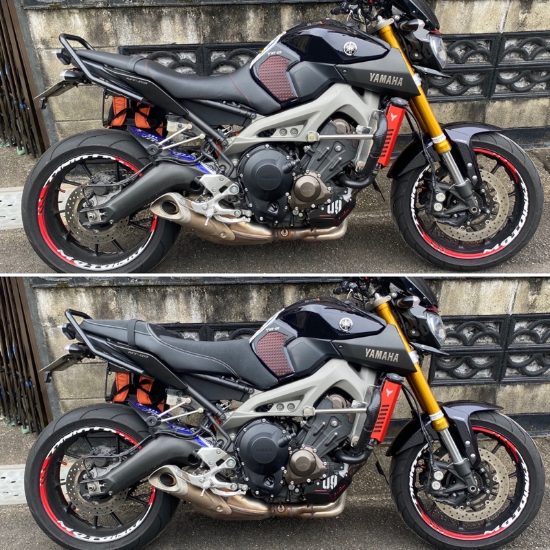 新型用コンフォートシート（ワイズギア）を取り付け（ヤマハ MT-09）by