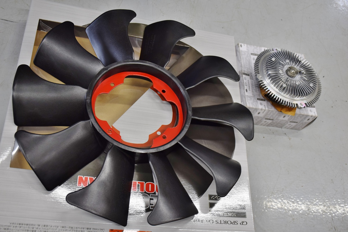 メガテックファン、新品カップリング装備（日産 180SX・RS13/KRS13型
