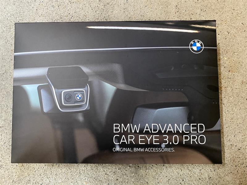 BMW純正 ドライブレコーダー Advanced Car Eye 3.0 Proの取付け（その