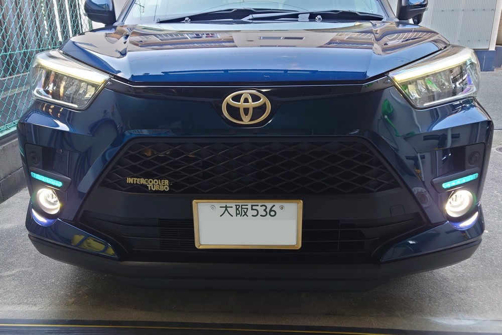 LEDスタイリッシュビーム アイスブルー化（トヨタ ライズ・A200系）by