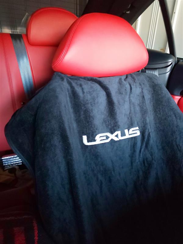 LEXUSロゴ タオル生地 シートカバー のパーツレビュー | SC(Space-Zero