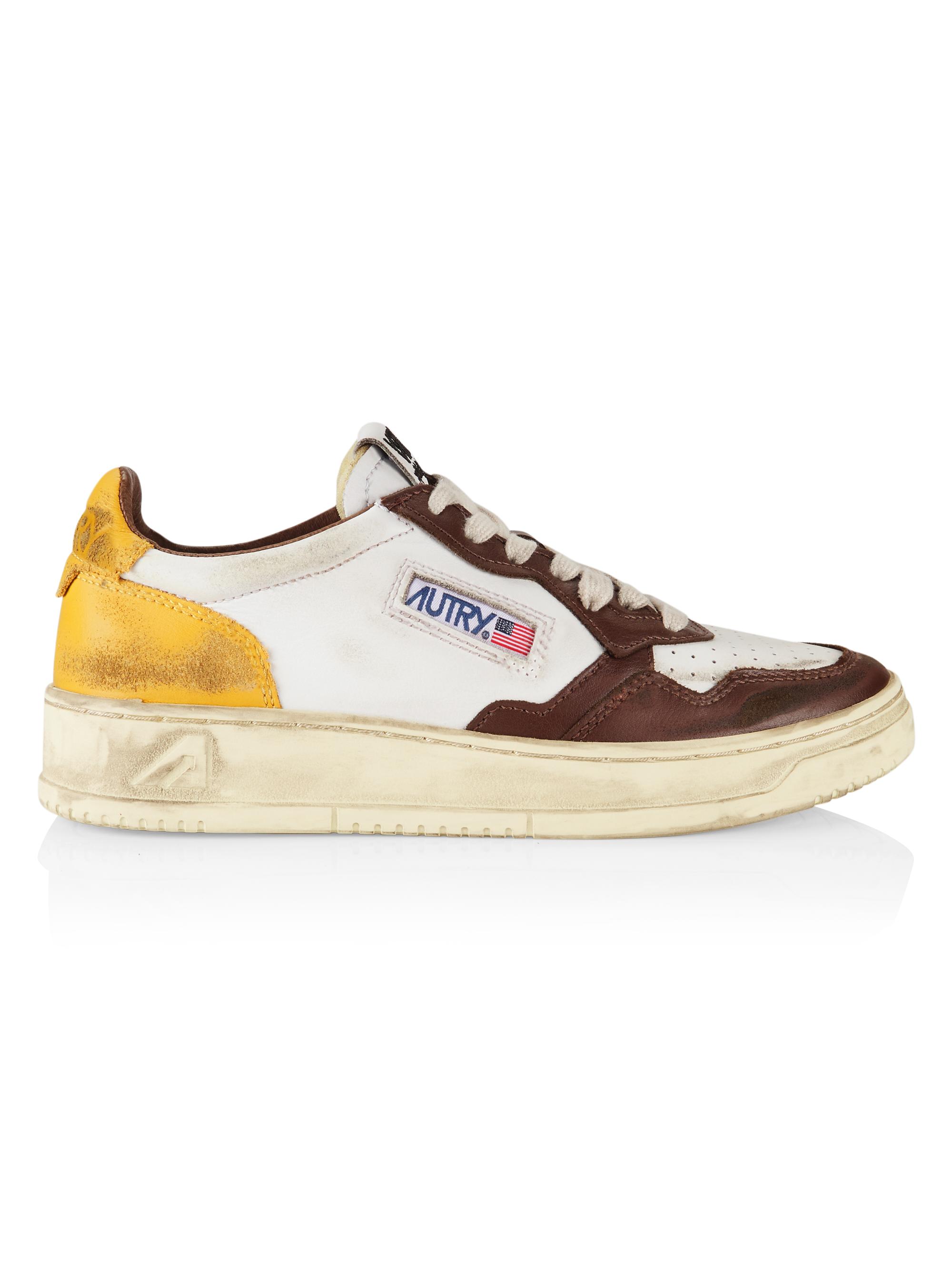 Autry Super Vintage Low-Top Leather Sneakers | Saks Fifth Avenue