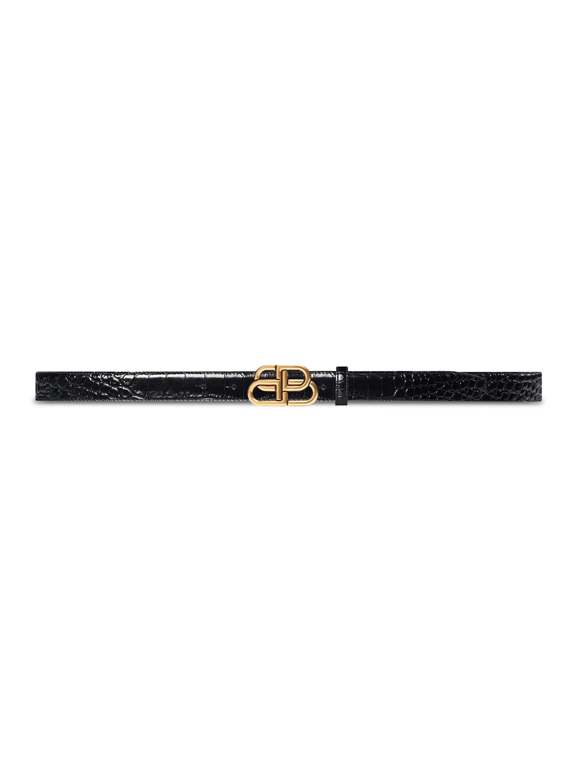 Balenciaga BB Signature Belt BB Monogram Coated Canvas | Saks