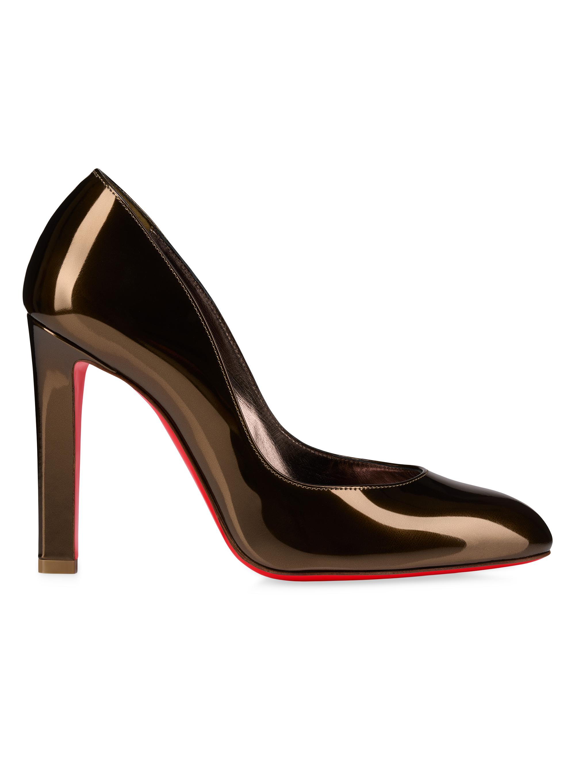 Christian Louboutin Pigalle 85MM Patent Leather Pumps | Saks Fifth
