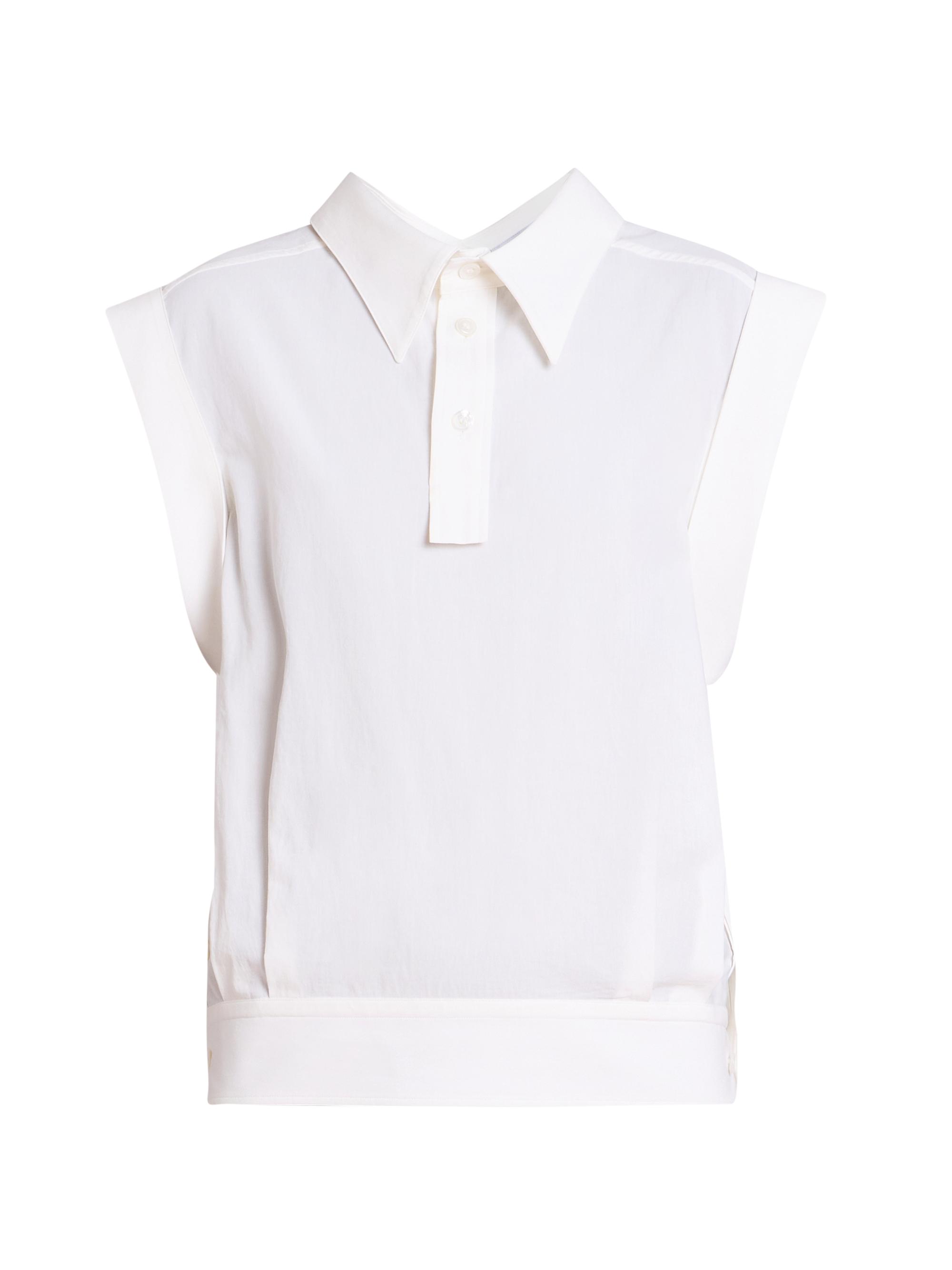 Issey Miyake Chiffon Twist Plissé Shirt | Saks Fifth Avenue