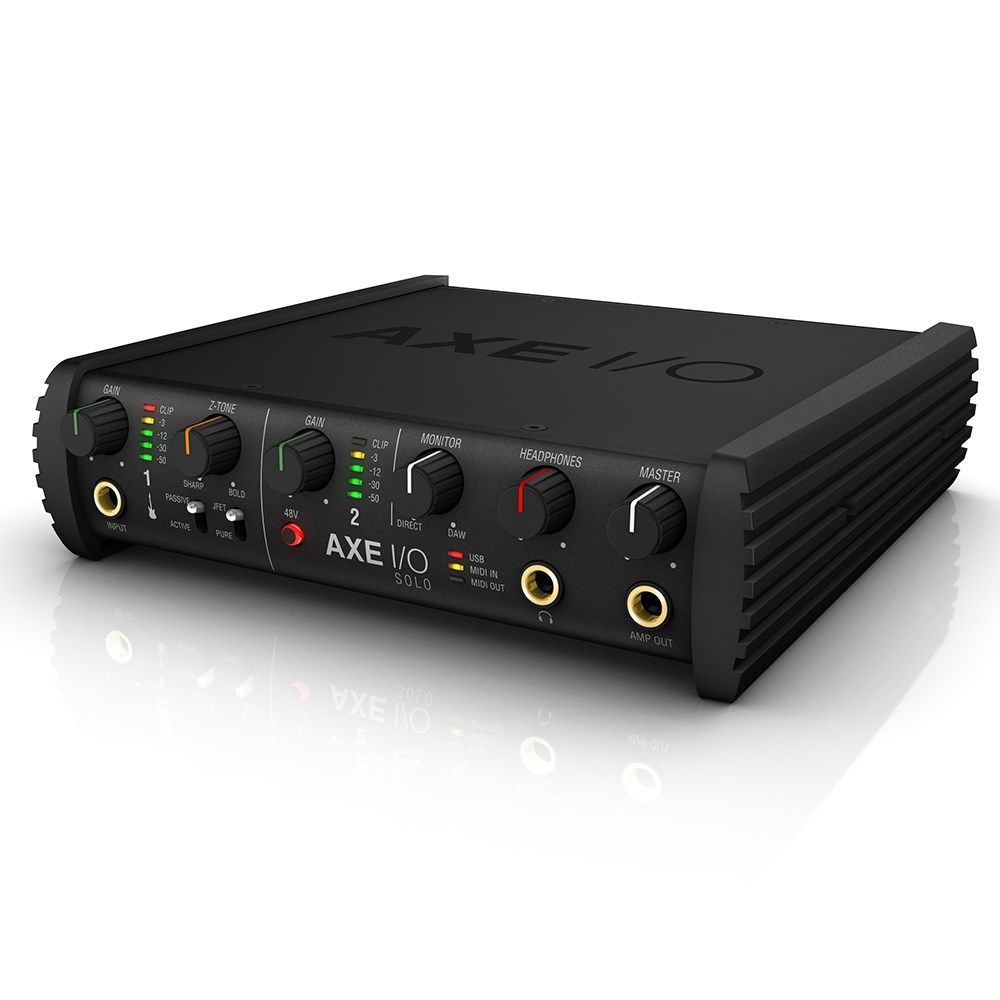 IK Multimedia AXE I/O Solo Compact Audio Interface w/ Advanced