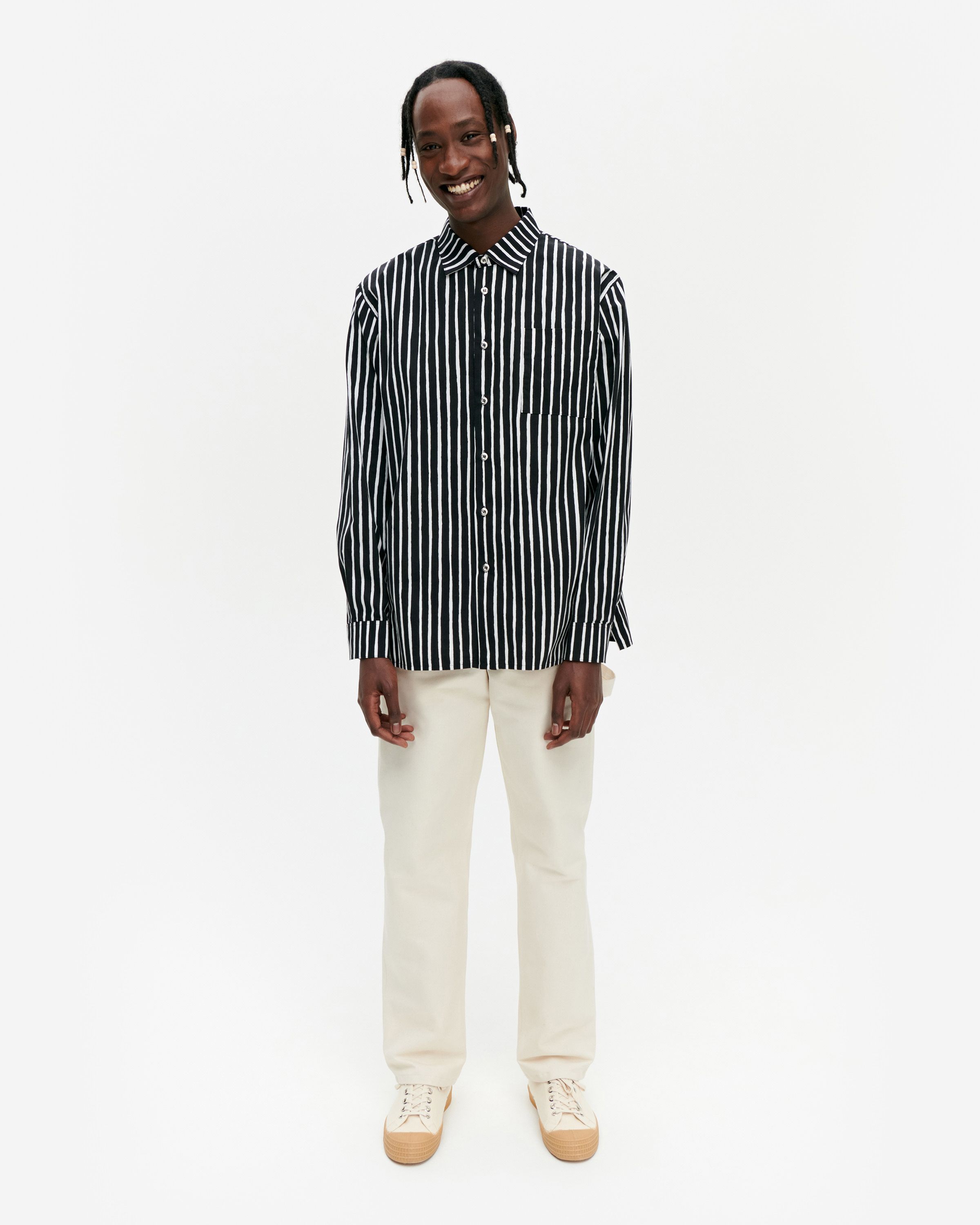 Jokapoika Kioski cotton shirt | Marimekko