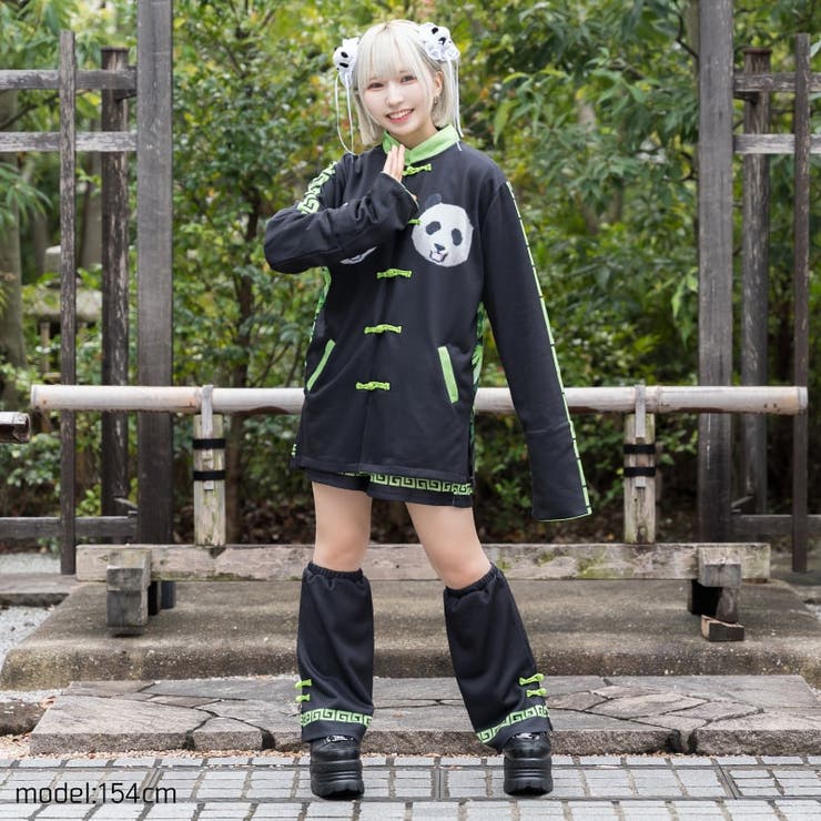 パンダチャイナ ジャケット 長袖[品番：ACDW0002578]｜ACDCRAG