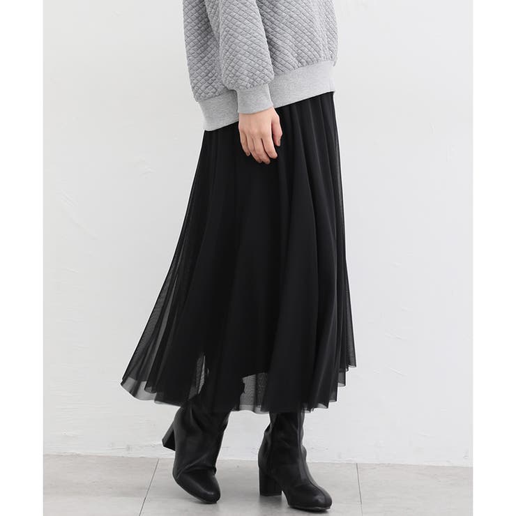 スカート ロングスカート チュール[品番：HNSW0008464]｜Honeys