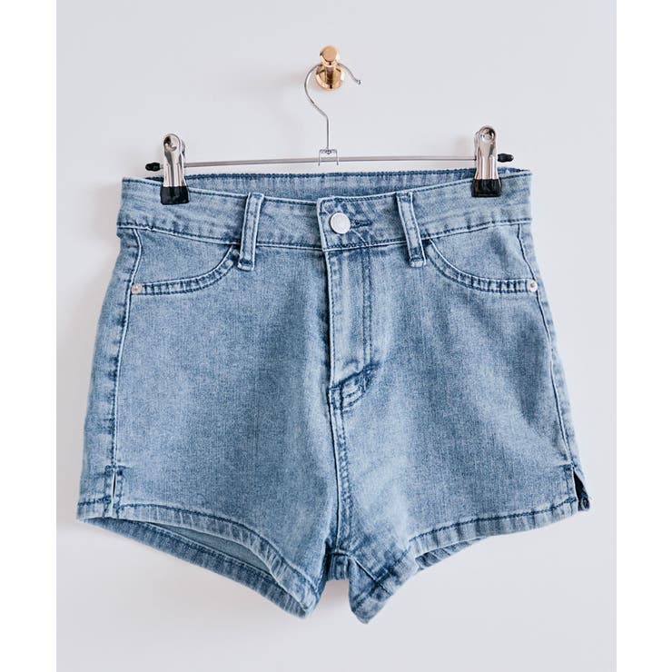 ハートショートデニムパンツ ボトムス コットンデニム[品番