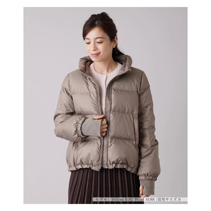 ハイネックダウンジャケット[品番：LAVW0006685]｜Leilian（レリアン