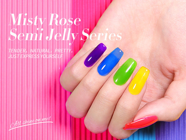 6 Colors Jelly Gel J29 Neon Garden 7ml – BORN PRETTY