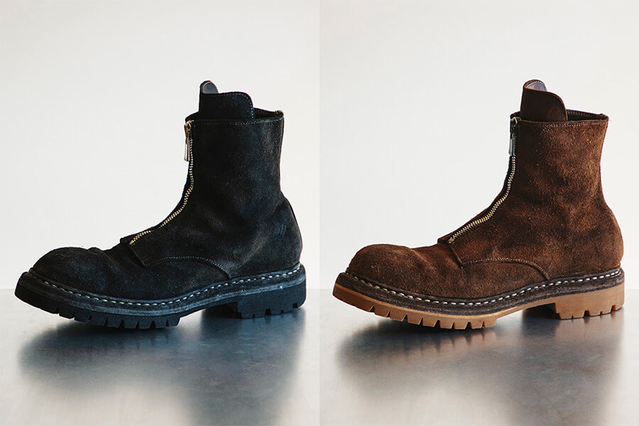 GUIDI × nonnative CENTER ZIP BOOTS “BIG DADDY” TAKAYUKI FUJII