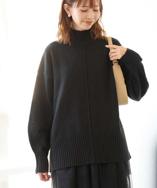 ROPÉ PICNIC(ロペピクニック) / センターラインミドル丈ハイネック