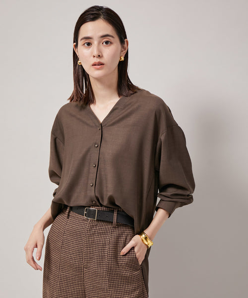 ROPÉ(ロペ) / ウールビエラカーディブラウス (トップス / シャツ