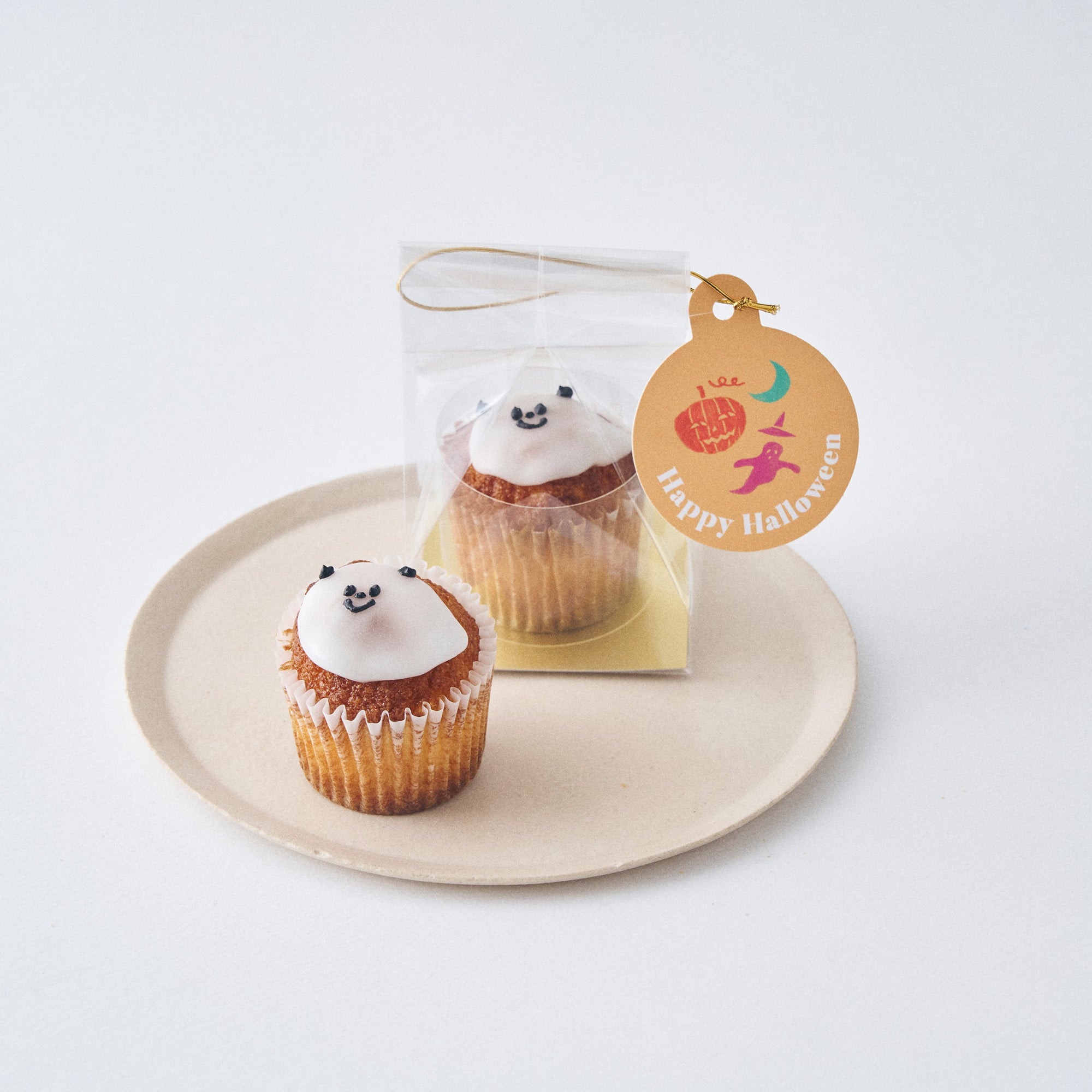 ハロウィンお菓子】ベイクドZOOハロウィンカップケーキ、1CUPCAKE