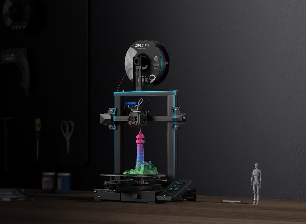 CREALITY FDM方式 3D printer Ender-3 V2_CLEND3V2 – 3Dプリンターと