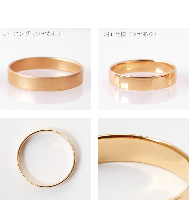 K18/Pt「メリー」リング － イエローゴールド｜【オレフィーチェ】Orefice