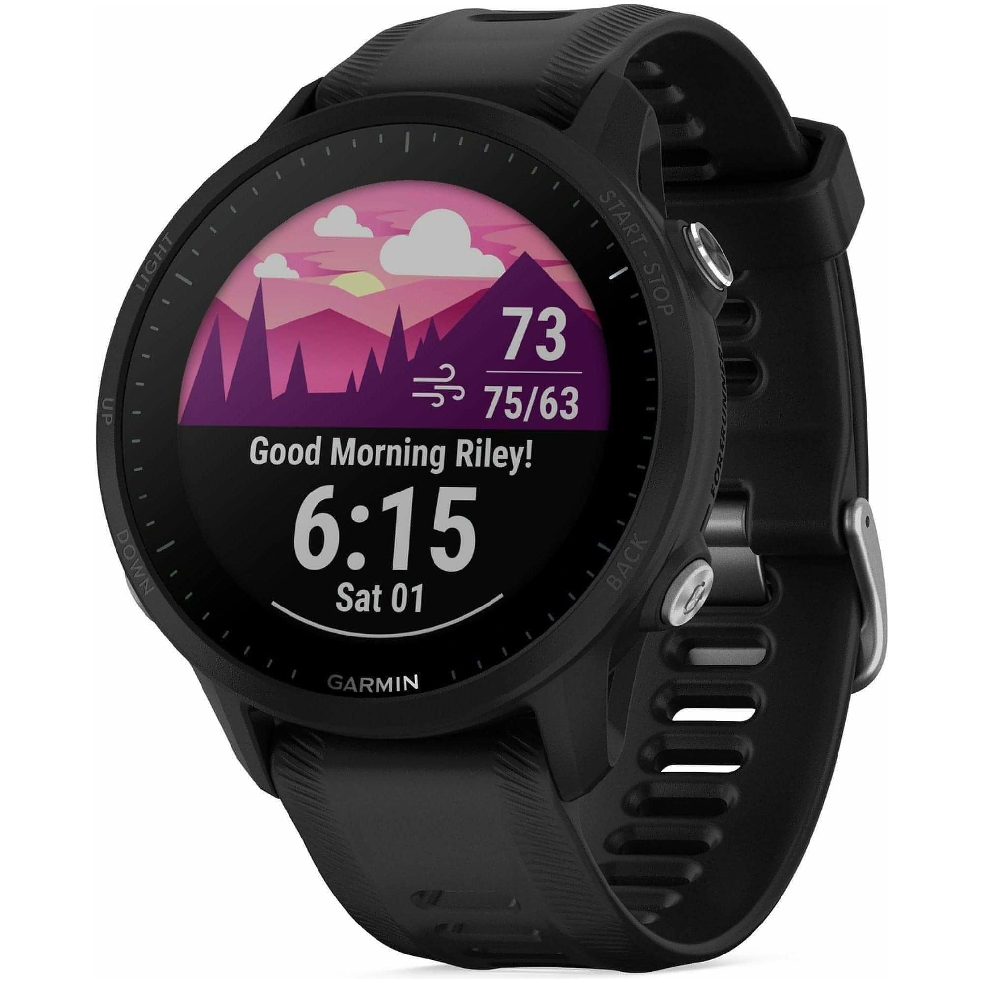 Garmin Forerunner 955 HRM With GPS Watch Black Running Mens Womens
