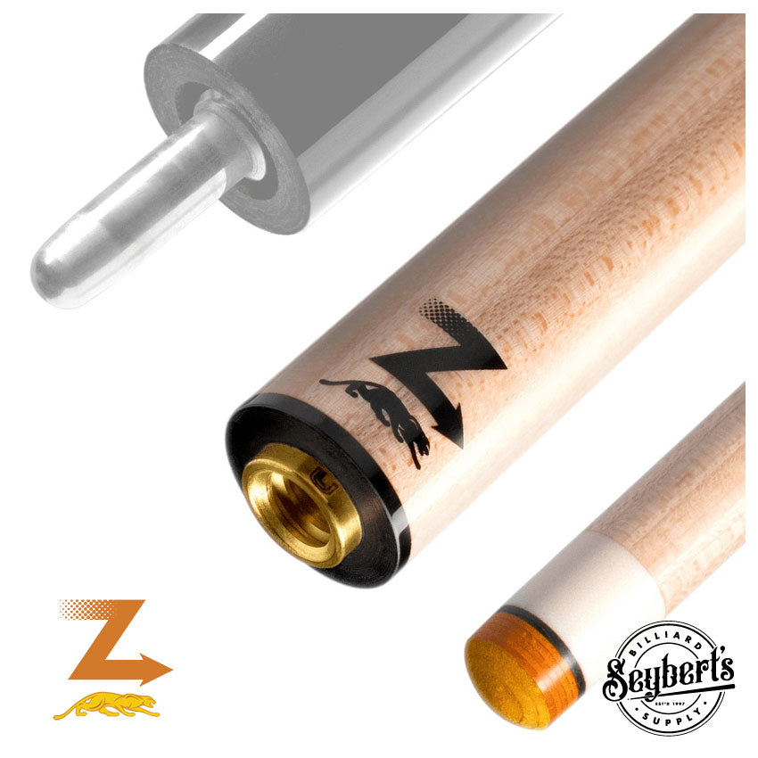 Predator Z-3 Pool Cue Shaft | Uni-Loc Thin Black Collar Z-3 Cue