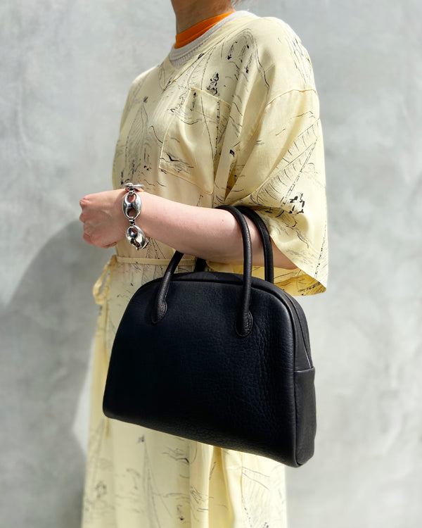 Aeta/DEER LEATHER BOSTON S(BLACK)