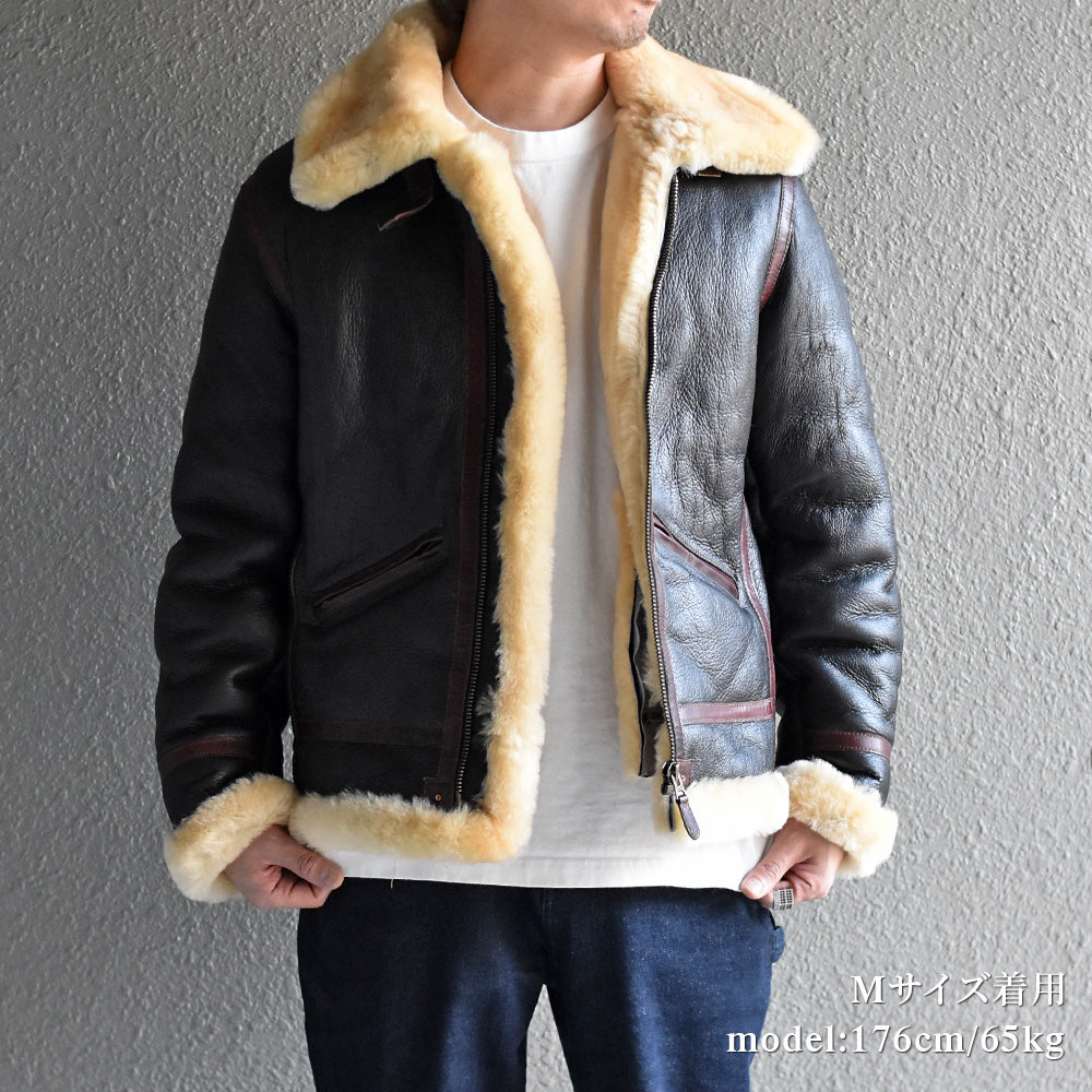 TYPE B-6 ジャケット（ムートン） ブラック Y711 – Liason