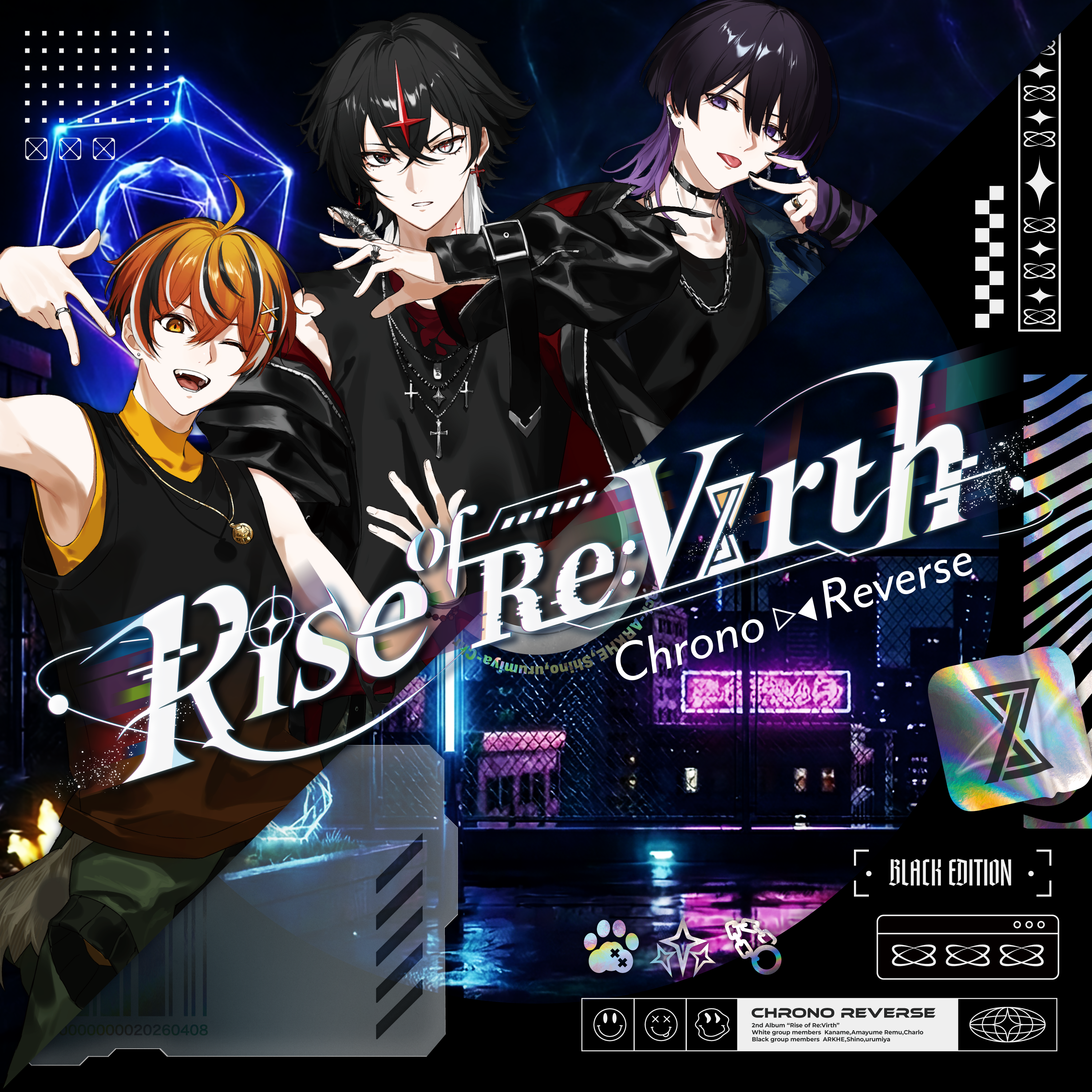 2nd Album】Rise of Re:Virth 通常盤 - クロノストア【公式グッズ