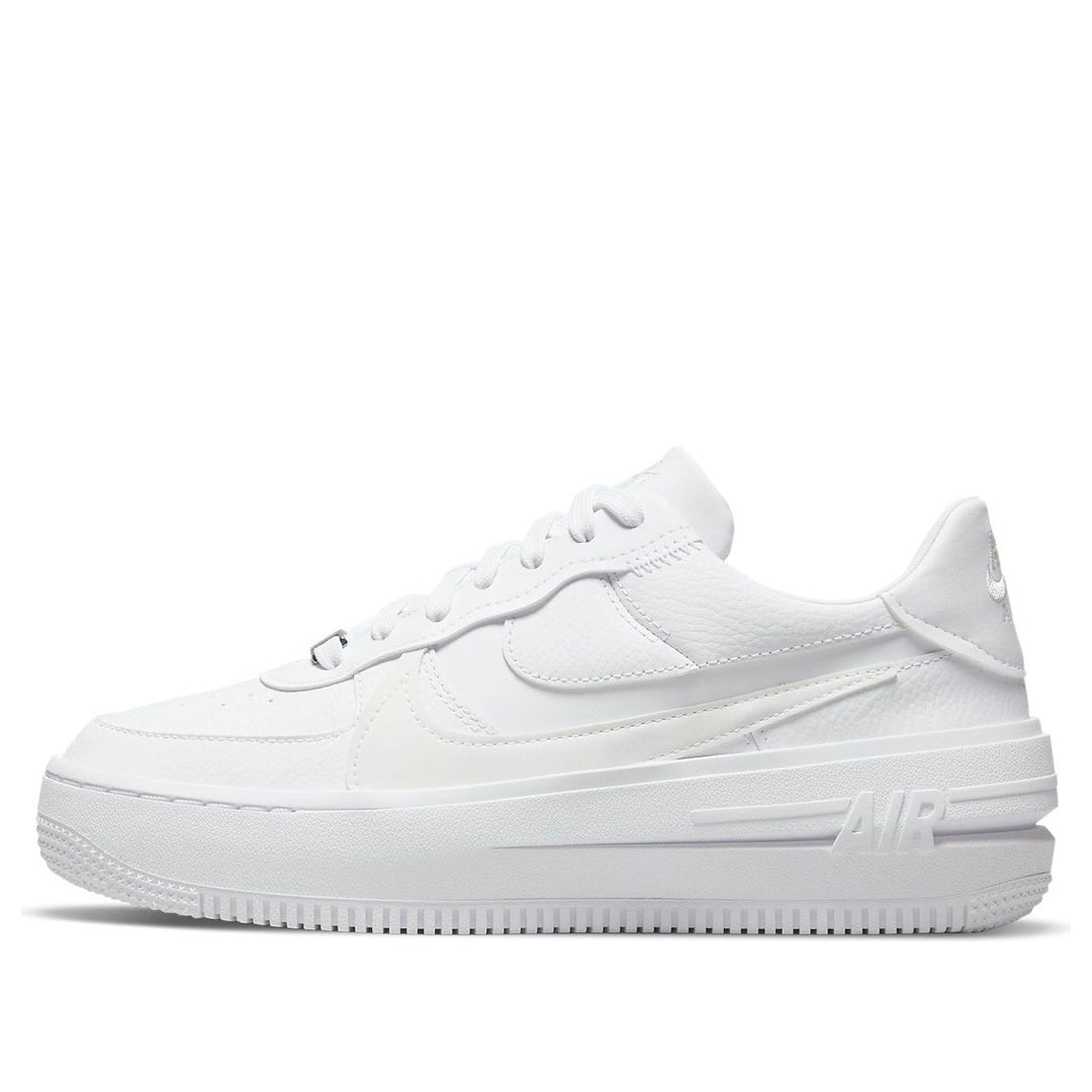 WMNS) Nike Air Force 1 PLT.AF.ORM 'Triple White' DJ9946-100