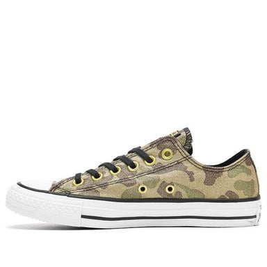 WMNS) Converse Chuck Taylor All Star Low Top Camo-Green 570780C