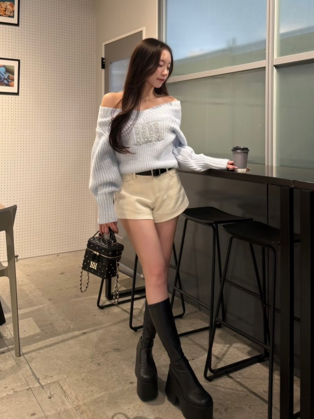 ファンシービーズDDロゴボリュームニットトップス – Darich (ダーリッチ)