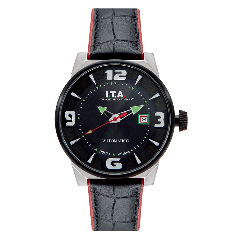 I.T.A.(アイティーエー) オートマティコ/自動巻き/ブラック/500本限定