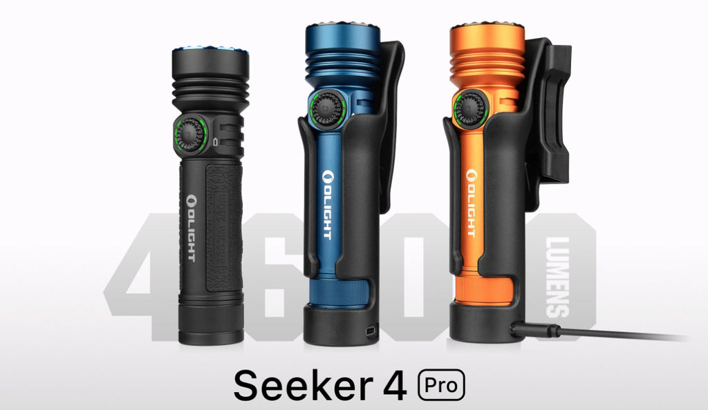 Olight Seeker 4 Pro: Powerful All-new upgraded 4600 lumens