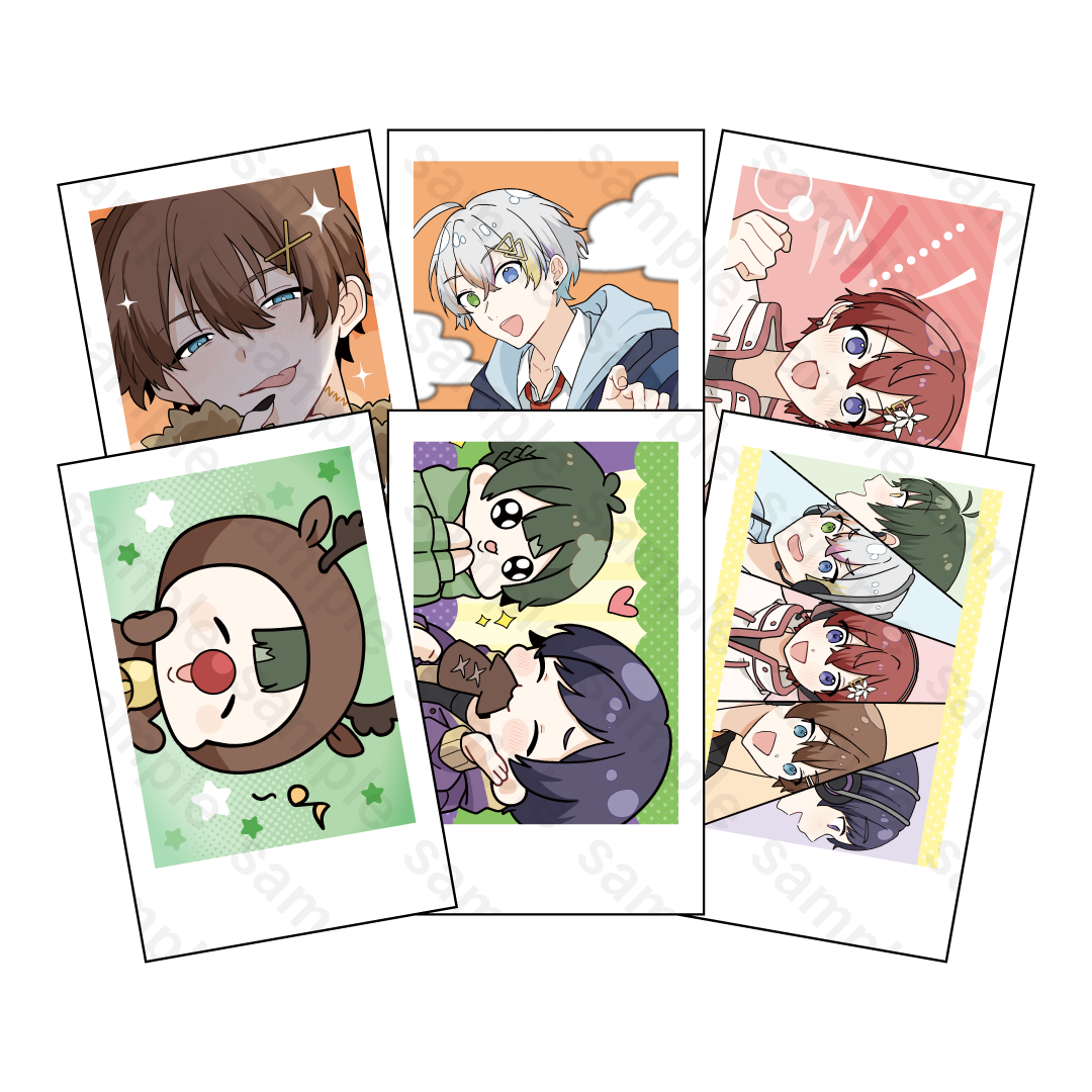 すたぽら ランダムチェキ風トレカ 第2弾 - すたぽらしょっぷ【公式