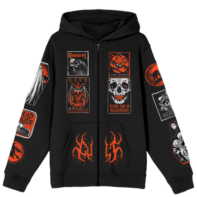 BLACKCRAFT Store - The Devil Zip-Up Hoodie – Blackcraft