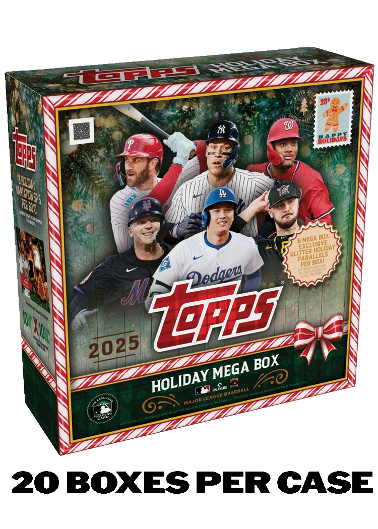 2025 Topps Holiday Baseball - Mega Box - Sealed Case