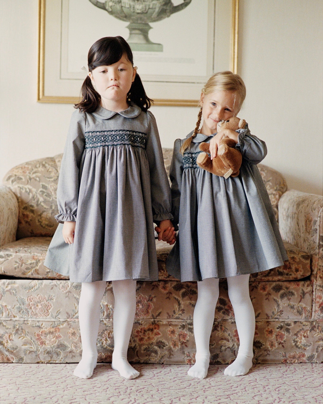 Smocking Dress (Houndstooth) | House on the Hill