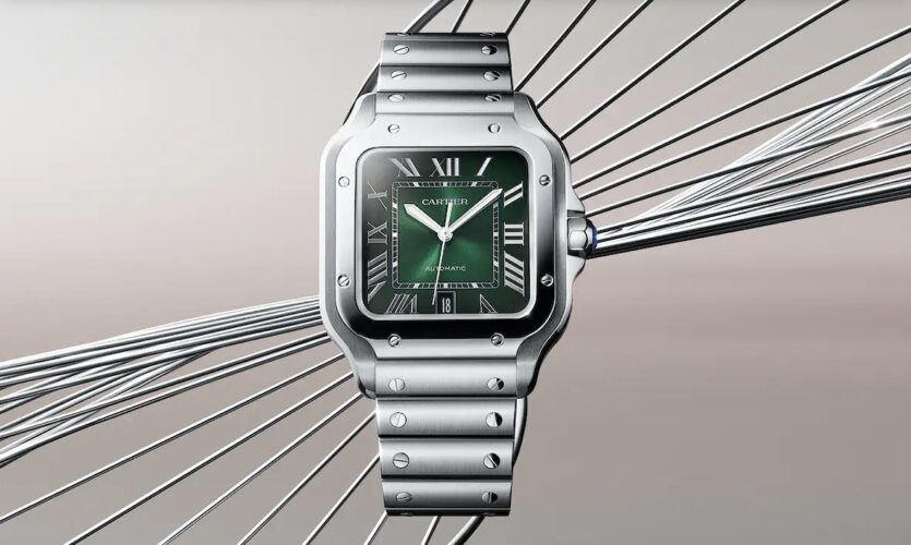 Cartier / カルティエ サントスから新色のグリーンが入荷！ブルー