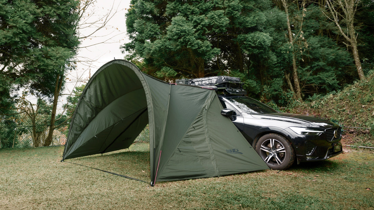 組立式アーチサイドタープ | 3D Mats Japan – 3D Mats Japan Official