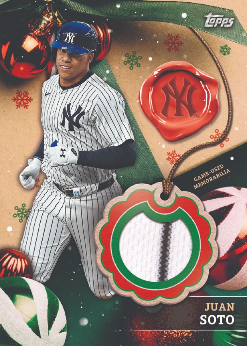 2024 Topps Baseball Holiday Mega Box ホリデー メガボックス