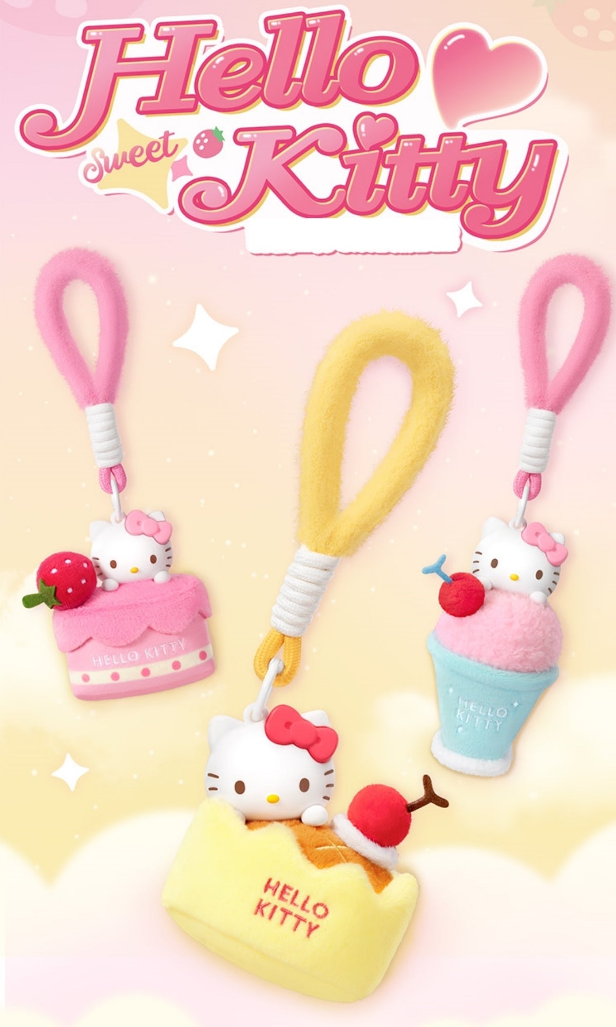 Hello Kitty Plush Keychain Aromatherapy Pendant Blind Box - MarTUBE &