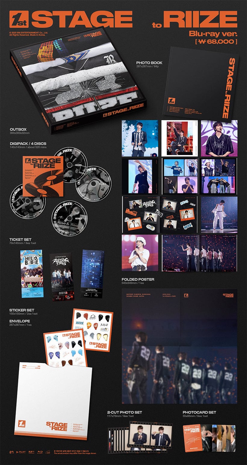 RIIZE - 1st STAGE to RIIZE Blu-ray ver.